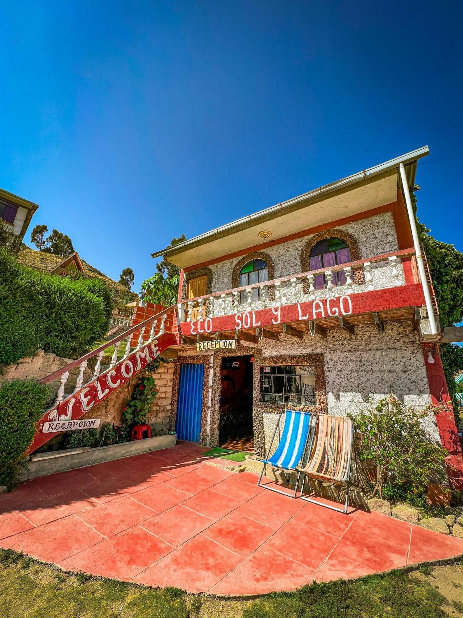 Hostal Sol Y Lago Copacabana  Buitenkant foto