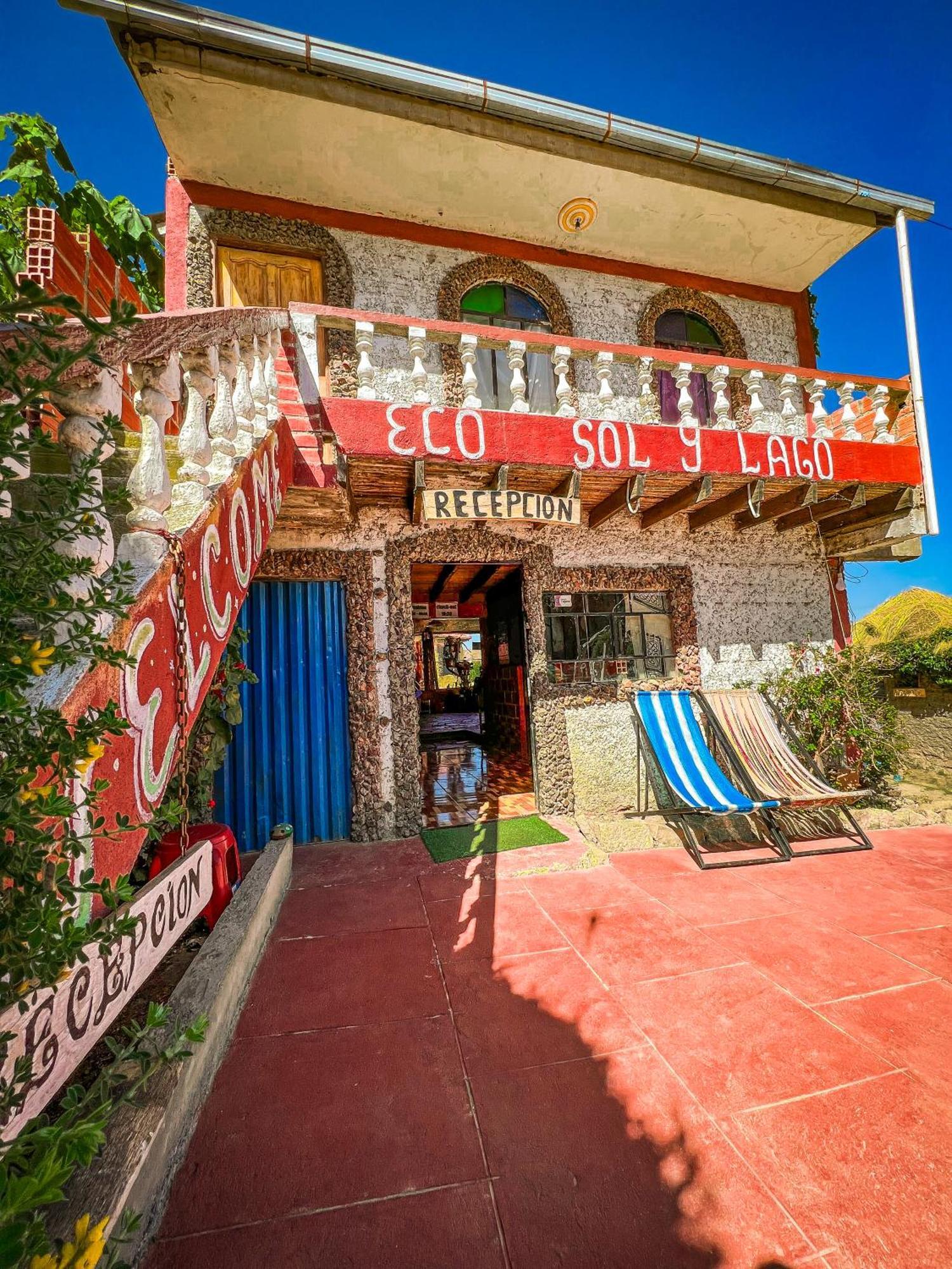 Hostal Sol Y Lago Copacabana  Buitenkant foto